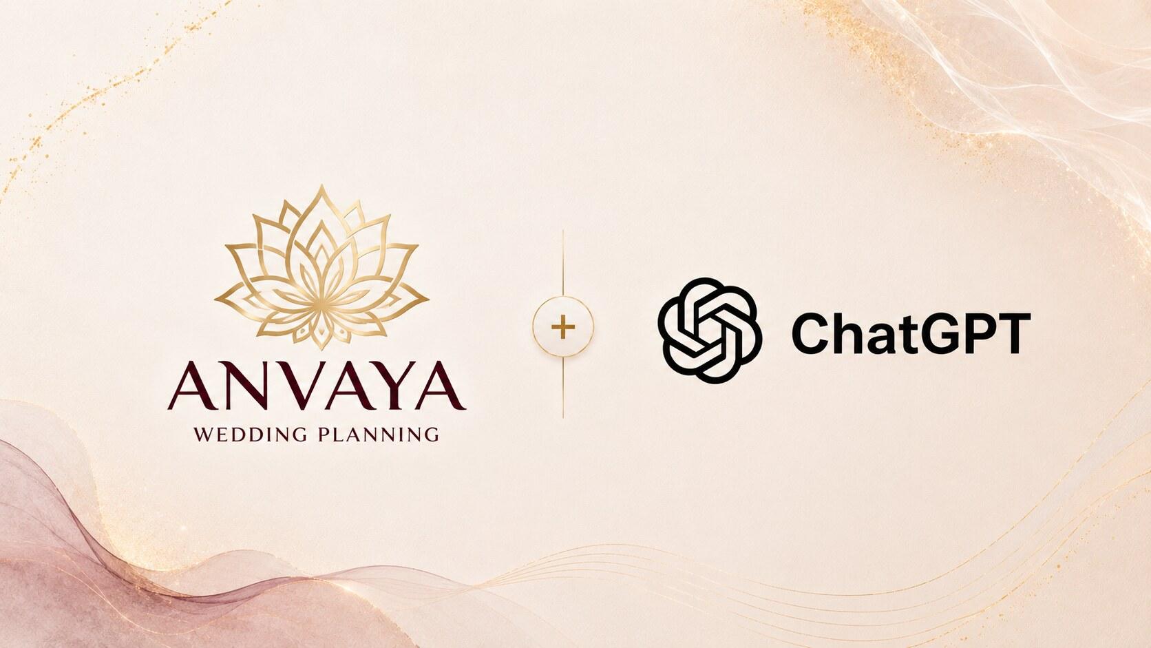 Anvaya is now an app inside ChatGPT. Connect it once and your guest list, vendors, budget, and events become part of every conversation, paired with everything ChatGPT already knows about wedding planning.